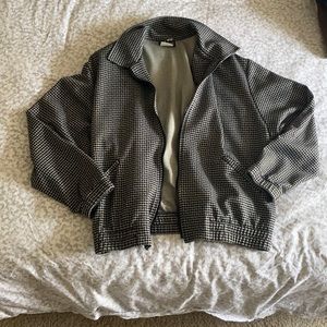 Cute light weight zip up coat